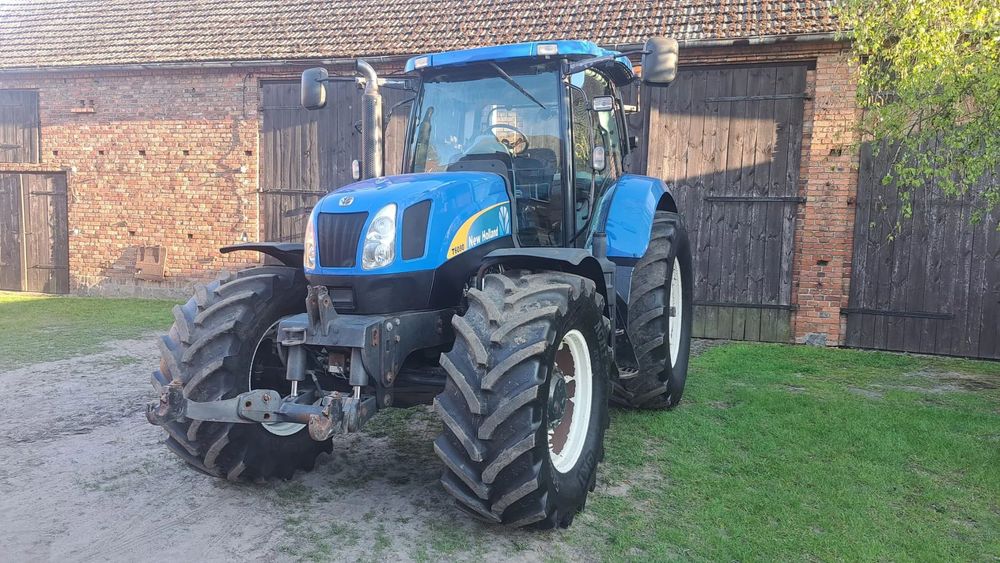 New Holland T6080  new holland t6080 sprowadzony z Niemiec .uszkodzony.pneumtyka