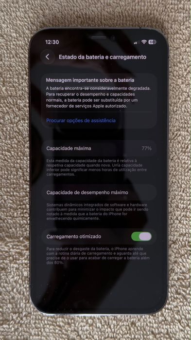 Iphone 12Pro - 256GB — Perfeito