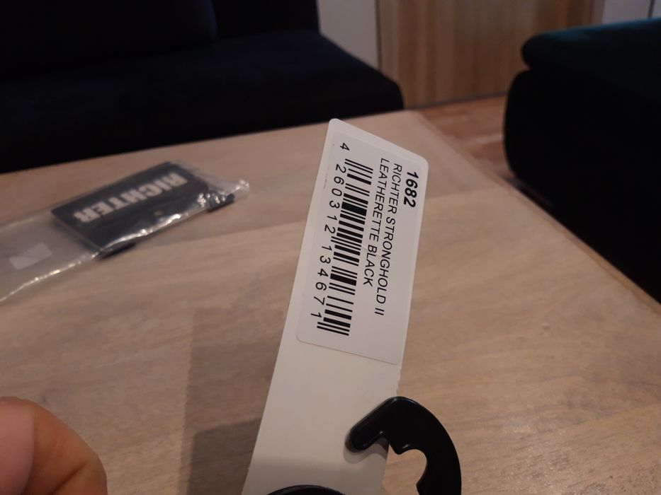 Pas pasek gitary akustycznej elektrycznej basowej skórzany Richter