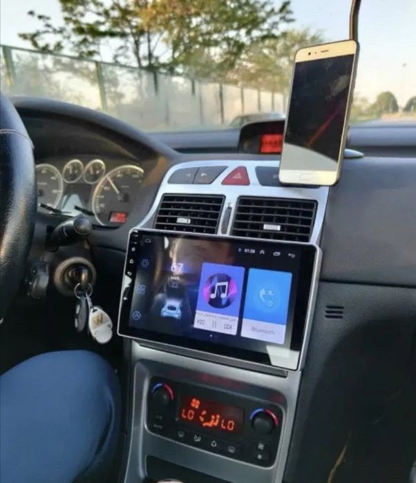 Штатная магнитола  Peugeot 307 2/64 carplay Android avto(2001-2013)