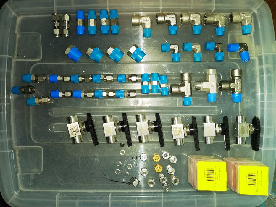 Para desocupar! Válvulas e acessórios Swagelok de alta pressão em inox