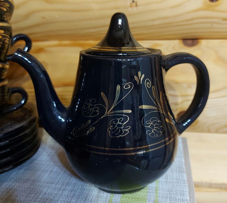 Вінтаж кавовий сервіз турка горнятко