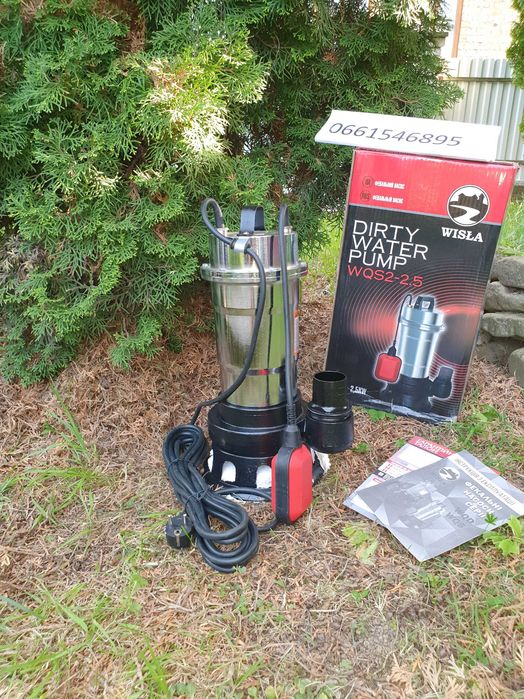 фекальний насос з ножем 2,5 kw ТІЛЬКИ ДОСТАВКА ПОШТОЮ