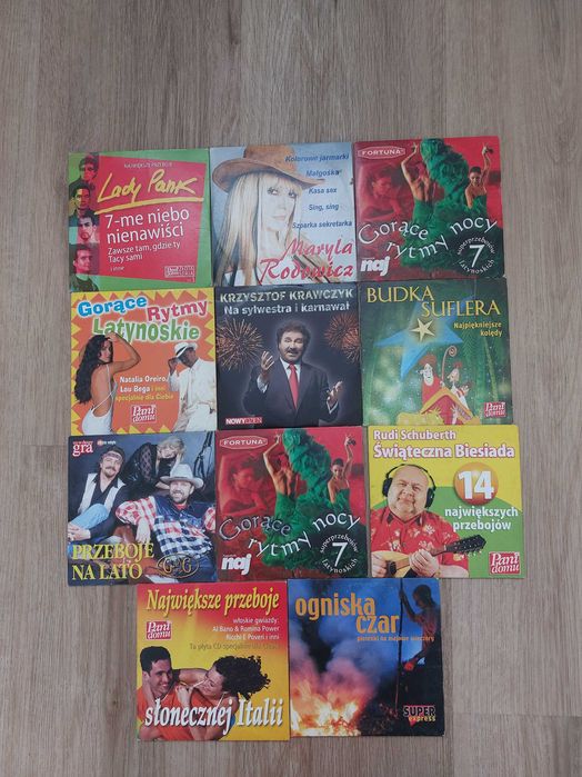 Płyty CD Lady Pank, Krzysztof Krawczyk, Maryla Rodowicz itp