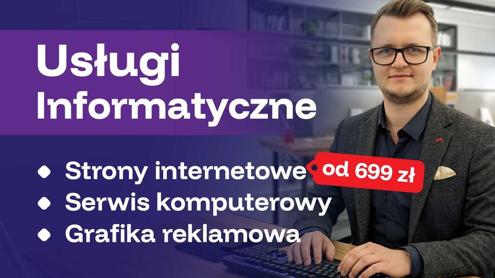 Strony WWW | Reklama | Grafik | Serwis komputerowy – Polkowice, Głogów, Lubin, Legnica i okolice