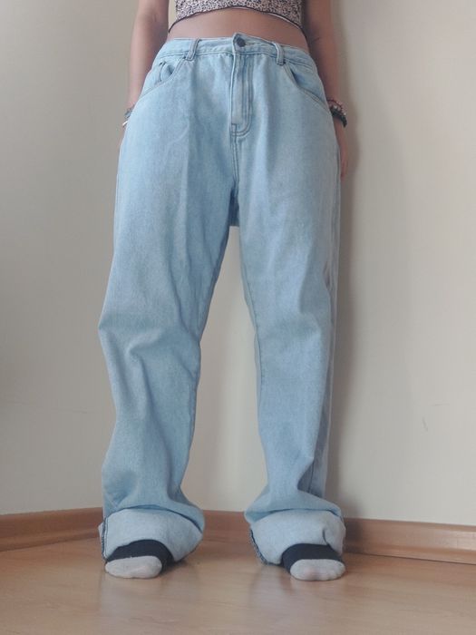 Calças de ganga baggy lowrise