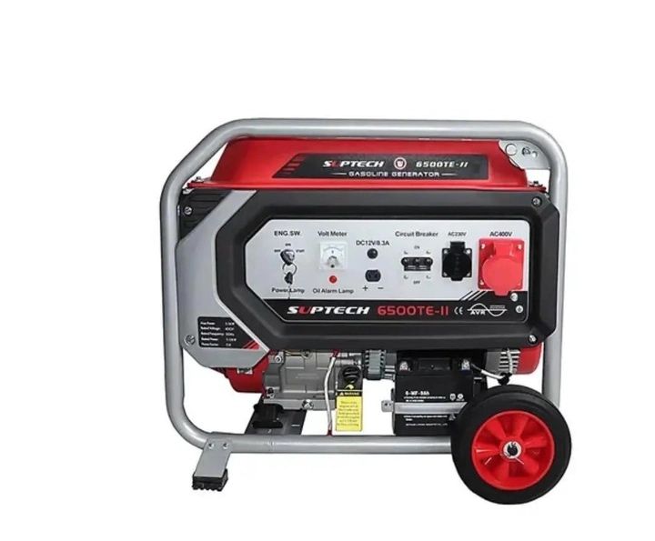 Бензиновий генератор Suptech 6500E