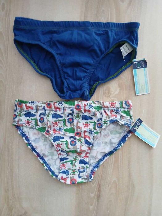 Slipki chłopięce 2 pack nowe rozm. 116 do 122