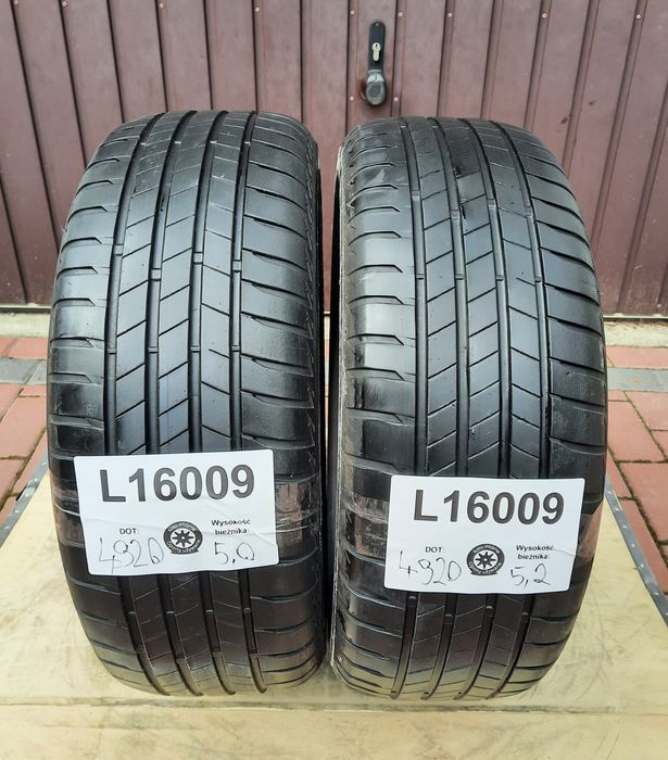 Opony letnie 215/60R16 95V Bridgestone Turanza T005 | 2020 | 2 szt.