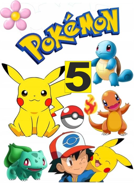 Pan Opłatek na tort - POKEMON A4