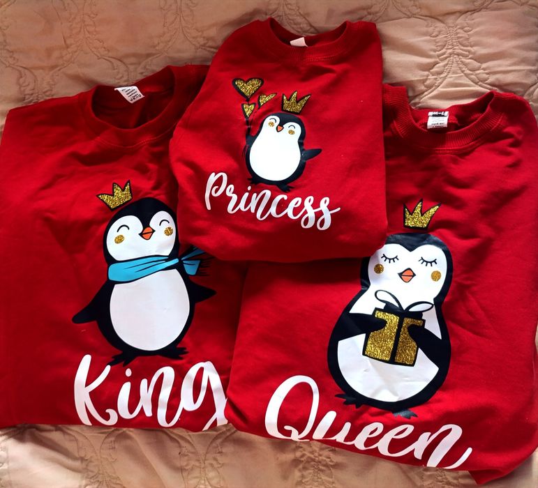 Новорічний Набір з 3-х світшотів для сім'ї