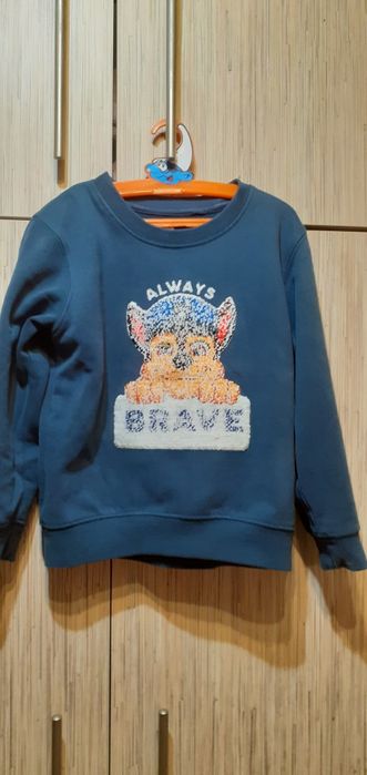 Bluza ciepła Psi Patrol Cool Club rozmiar 116