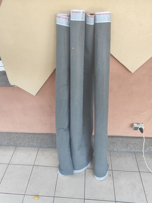Pozostałości po dachu FIGAROLL DORKEN 2x plandeka 20x10m