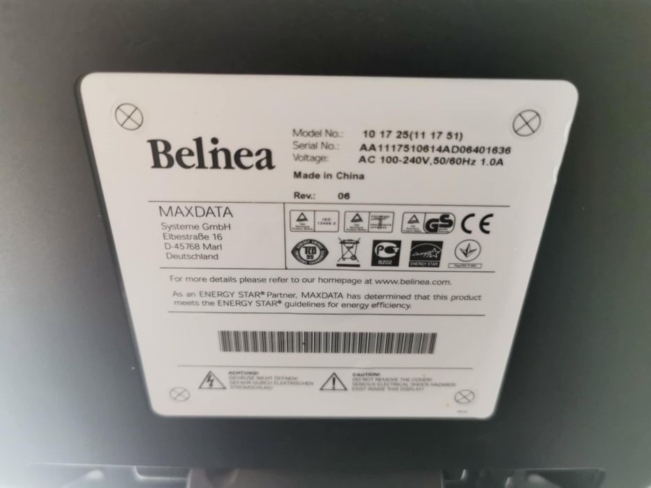 Monitor Belinda 10 17 25