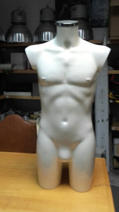 Busto de homem para aplicar