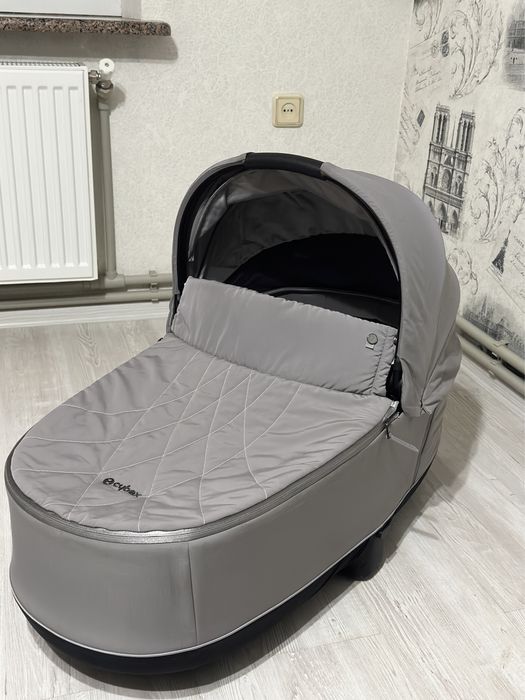 Люлька Cybex Priam Lux R Soho grey,люлька priam 3.0, люлька cybex