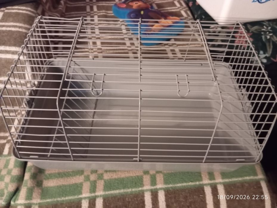 Gaiola para coelho anão