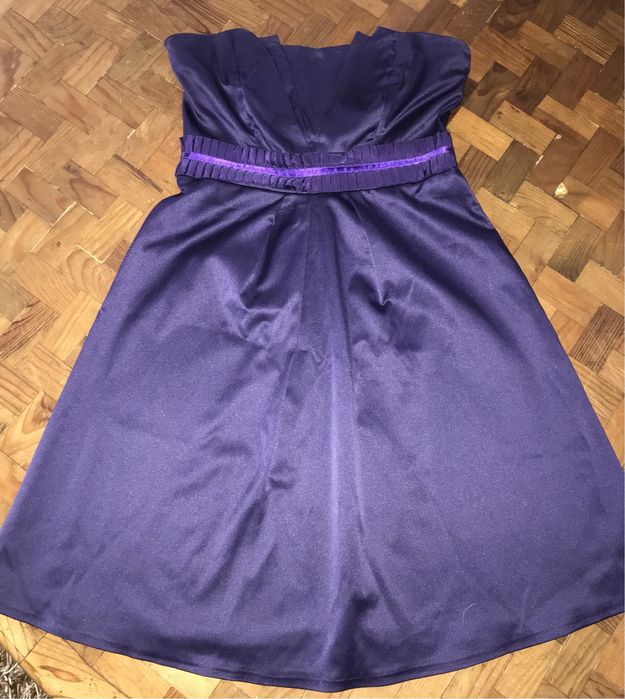 Vestido roxo XS Blanco