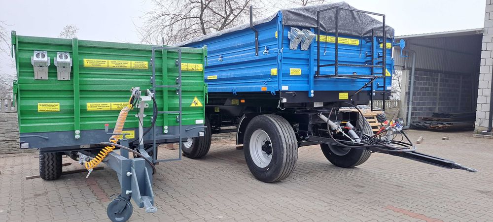 OKAZJA, PROMOCJA Przyczepa dwuosiowa 8T Paletowa TECHMONT