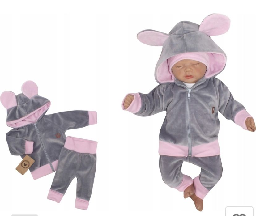 Sprzedam dresik welurowy dla niemowlaka