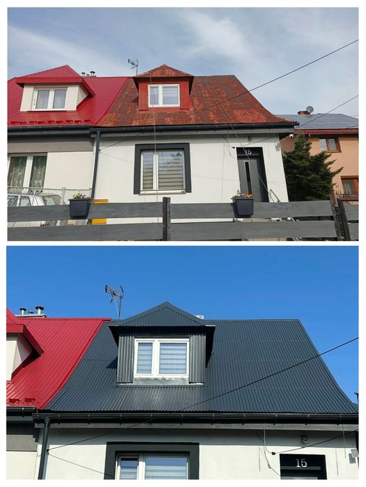Malowanie dachów i elewacji/Docieplenia