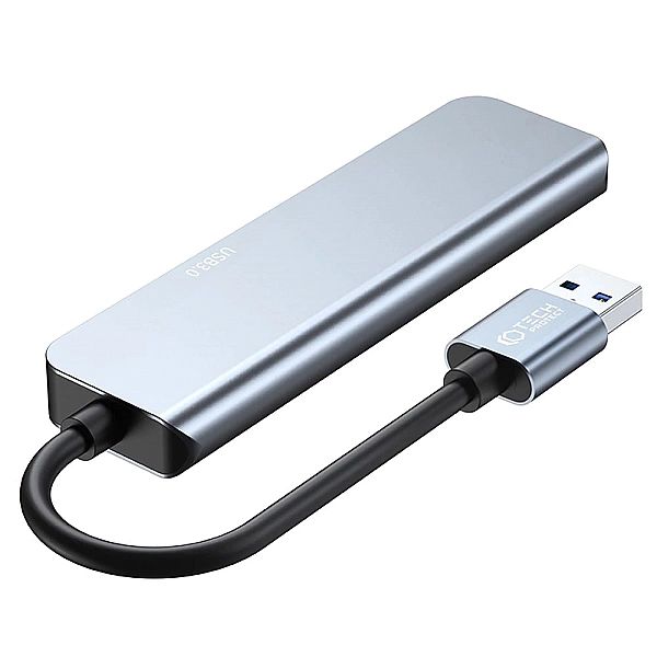 HUB Tech-Protect V0/5w1 USB-A - USB-A 3.0 / 3x USB-A 2.0 / USB-C - sza