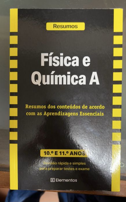 Livro de resumos para exame Física e Química 10/11° ano