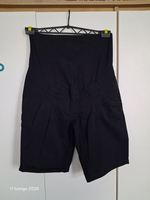 Czerne spodenki ciążowa _38