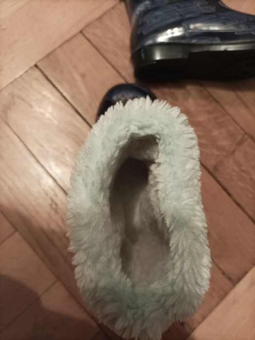 Гумові чоботи дитячі утеплені 23 розмірр