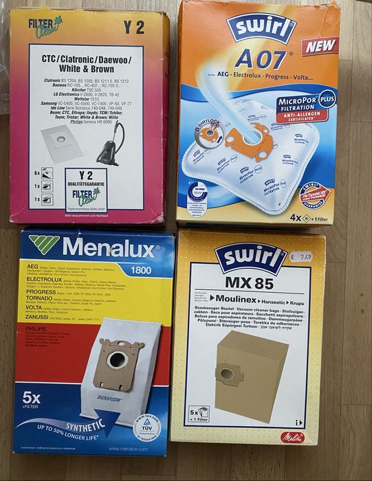 Мешки для пылесоса