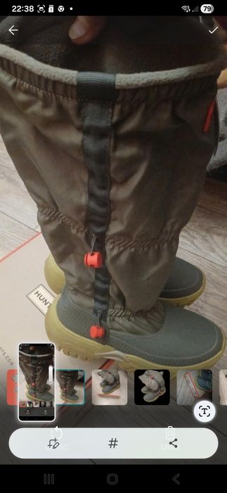 Hunter śniegowce 37