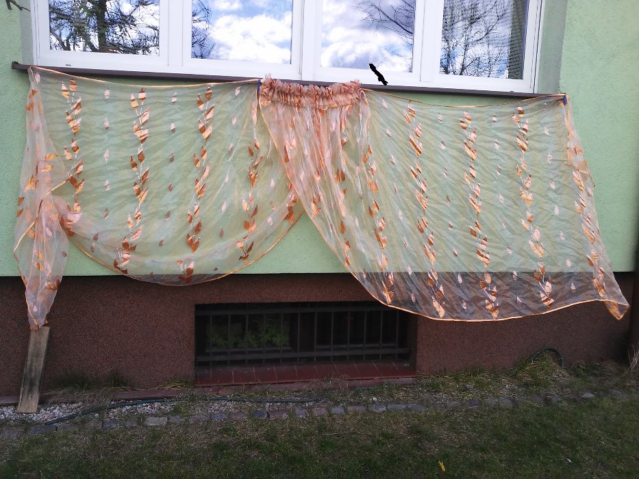 woal, szal, lambrekin ( 2 różne) NOWE