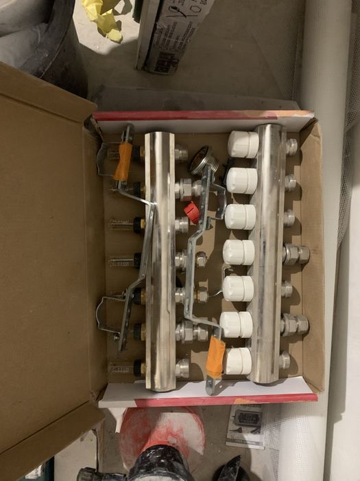 Гребенка теплого пола