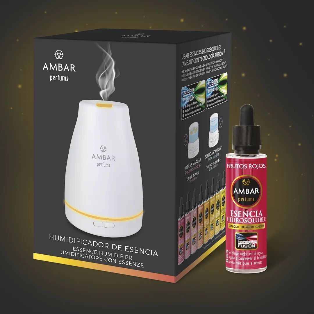 Humidificador Ultrasónico Ambar Perfums