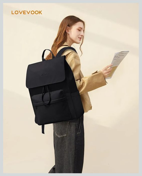 LOVEVOOK Damski lekki plecak z przegroda na laptopa