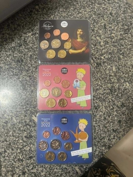 Moedas coleção (tudo novo, vários preços)