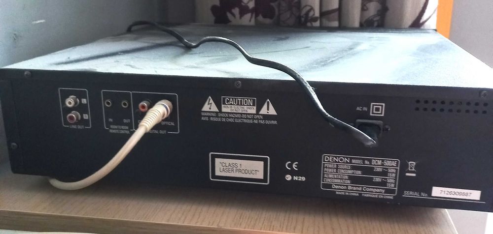 Продам CD-програвач чейнджер 5 дисків Denon DCM-500AE