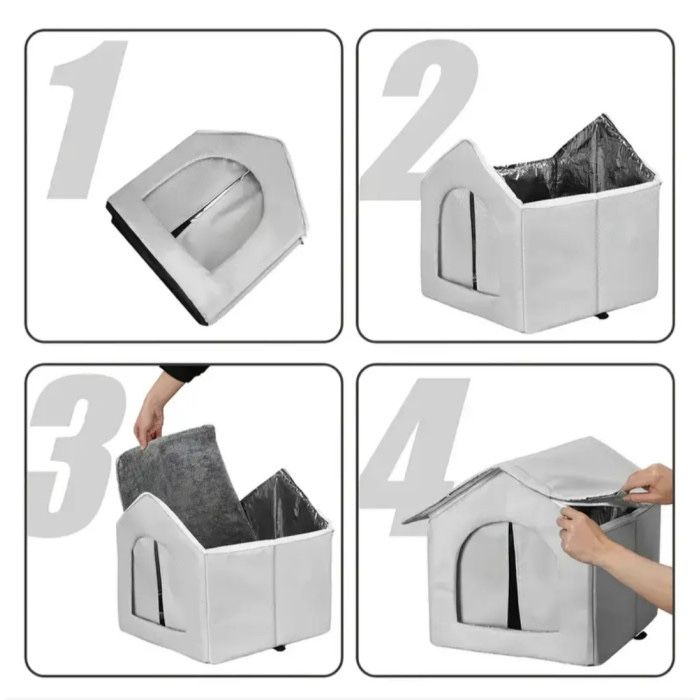 Термобудинок будка для котів собак