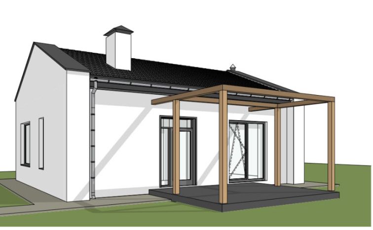 Креслення інтерʼєру, котеджу