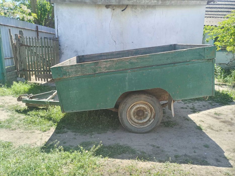 Продається саморобний причеп посилений з документами