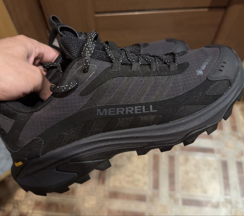 Оригинал Кросівки чоловічі Merrell Moab Speed 2 Gore-Tex Black J037513Z