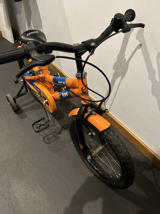 Bicicleta de Criança 12'' 3-5 anos Berg com Rodas de Apoio