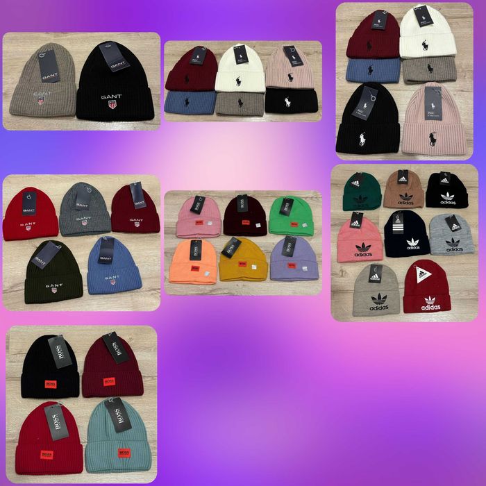 Czapki zimowe gant ralph lauren adidas nowość czapka zimowa Premium
