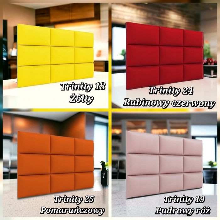 Panele tapicerowane 30x60 30x50cm 30x60cm Duża Gama kolorystyczna