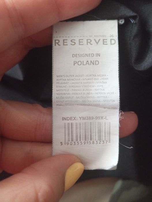 Bomberka czarna reserved
