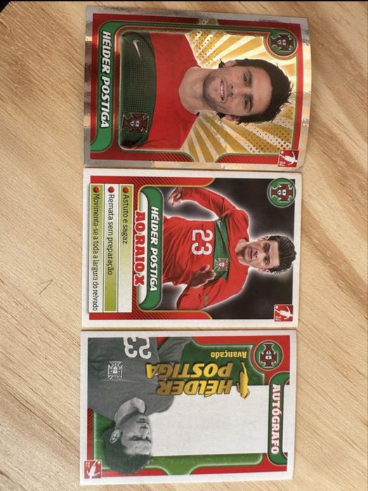Cromos Hélder Postiga - Portugal de Ouro 2011