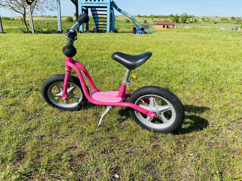 Puky rowerek rower biegowy dziewczęcy różowy dzwonek