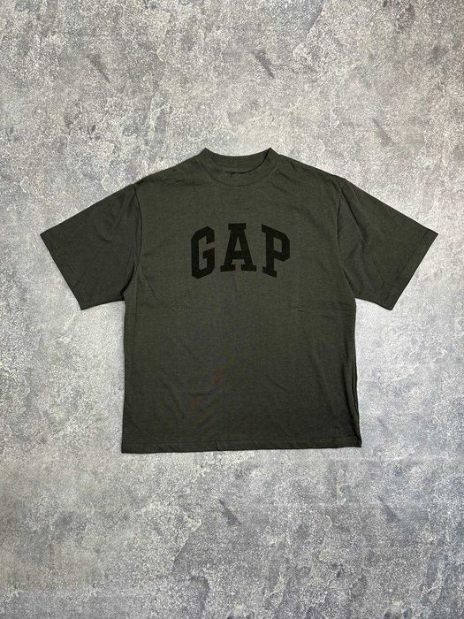 Футболка сіра Yeezy GAP BALENCIAGA YZY футболка серая S M L XL grey