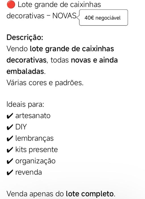 Material para artesanato