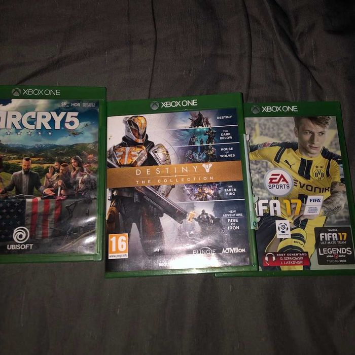 Xbox One + kontroler + okablowanie + pasta termoprzewodząca, W pełni sprawna